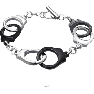 Prosperk pánský náramek ocelová pouta S0685
