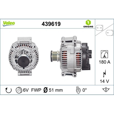generátor VALEO 439619 VA 439619