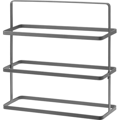 YAMAZAKI Tower Shoe Rack široký čierny 2481