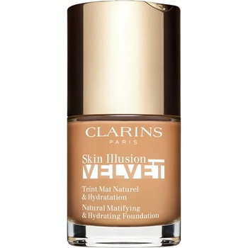 Image 1 of Clarins Skin Illusion Velvet течен фон дьо тен с матов завършек с подхранващ ефект цвят 112C 30ml