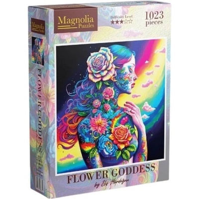 Magnolia Пъзел Magnolia от 1023 части - Богинята на цветята (8610)