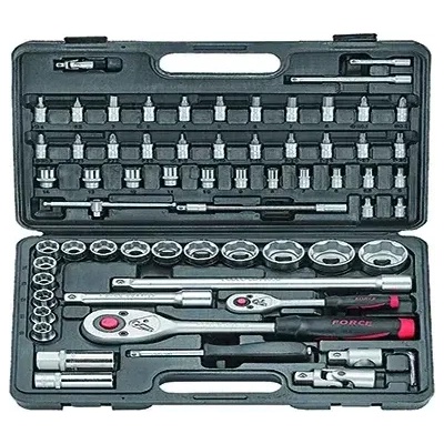 FORCE Tools Гедоре 1/4" -1/2" (4-32mm) 68 ч. / 4682-5 FORCE (JN68047)