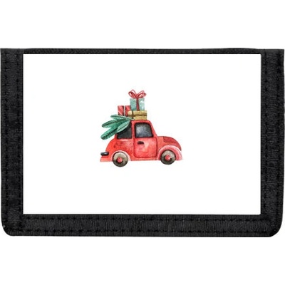 Peněženka na suchý zip Auto s dárky