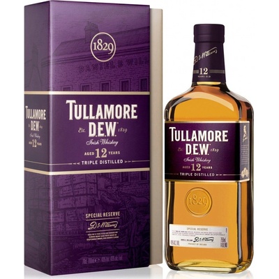 Tullamore Dew 12y 40% 0,7 l (kazeta)
