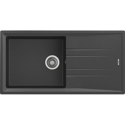 Teka STONE 60 L-TG Гранитна мивка за вграждане тъмносива (STONE60L-TGda)