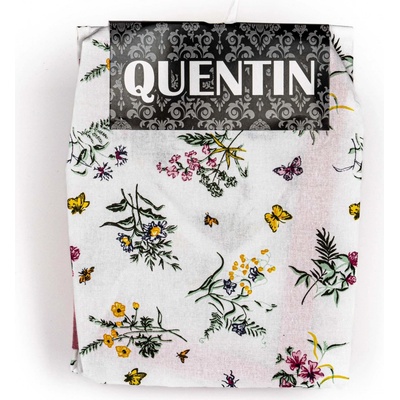 Avax kuchyňská zástěra QK-194 luční kvítí bílo-růžová 60x75cm