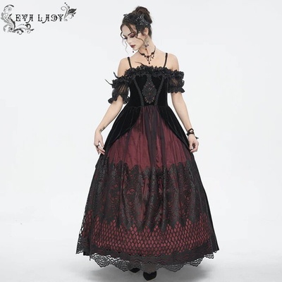 Devil Fashion Black and Red Gothic