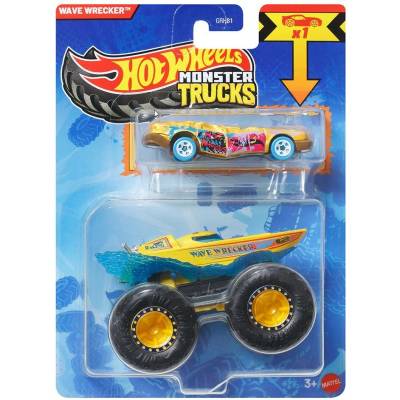 Mattel Hot Wheels Monster Trucks Wave Wrecker