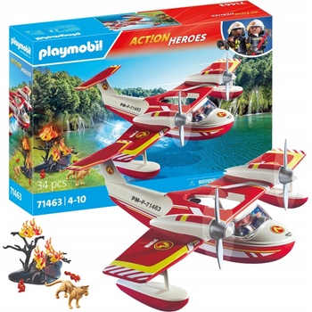 Playmobil 71463 Hasičské auto s hasiacou funkciou