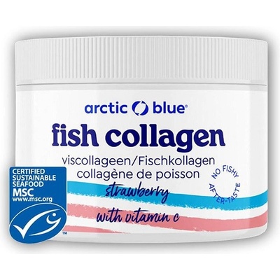 Arctic Blue Fish Collagen + Vitamin C jahoda 150 g