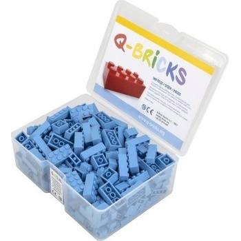 Q-bricks UNICOLOR světle modré kostky 300 ks