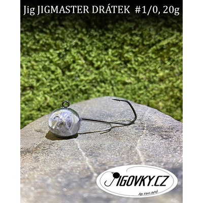 Jigovky.cz Jigové hlavičky Jigmaster Drátek vel.1 20g 5 ks