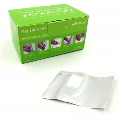 Deni Carte Hliníková fólia Wrapsy na sťahovanie Hybrid 100 ks