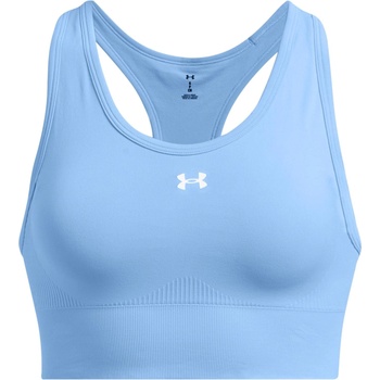 Under Armour Women's Vanish Seamless Medium Impact Sports Bra - Blue