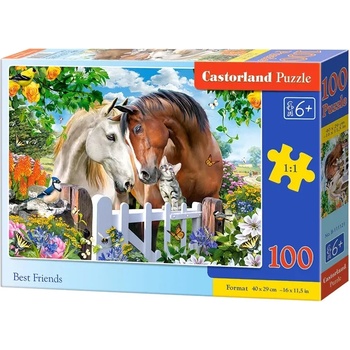 Image 1 of Castorland - Puzzle Best Friends II - 100 piese