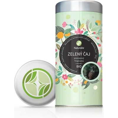 Naturalis BIO Zelený čaj ananasový Tropicana 50 g