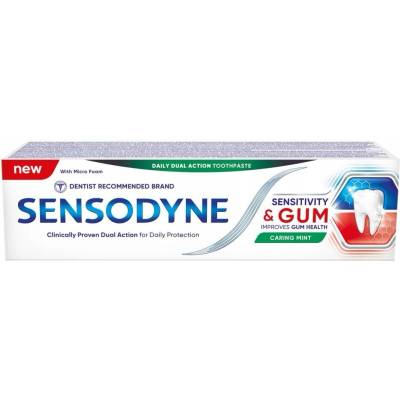 Sensodyne Citlivost zubů & Dásně Mint s fluoridem 75 ml
