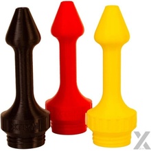 XTRM Smell Plug Red análny/vaginálny kolík pripojiteľný k plynovej maske