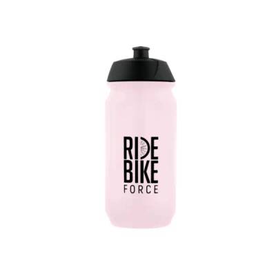 FORCE F RIDE BIKE 500 ml - Force Ride Bike cyklistická fľaša 500 ml ružová/čierna