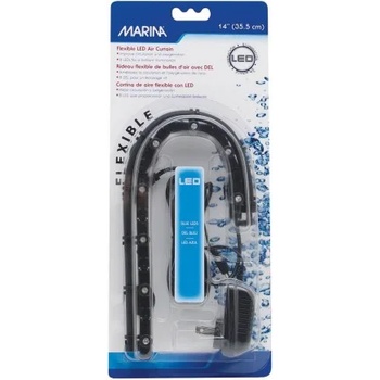 Hagen Гъвкава въздушна завеса с LED осветление Marina Синьо - 35, 5 см (5056)