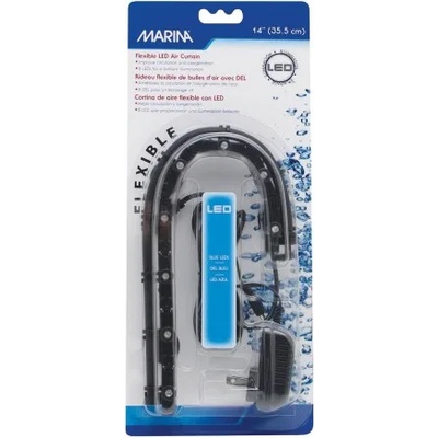 Hagen Гъвкава въздушна завеса с LED осветление Marina Синьо - 35, 5 см (5056)