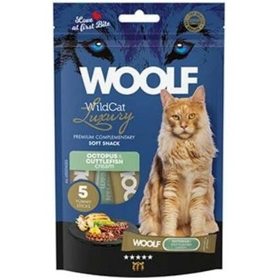 WOOLF WildCat Cream Luxury Octopus&Cuttlefish 5 x 14 g