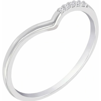 Eppi Vykrojený eternity prsten s diamanty Annelisa R37325