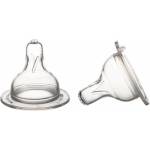 Canpol Силиконови биберони Canpol - Easy Start, Anticolic, 6+ месеца, 2 броя (21/731c) - ozone