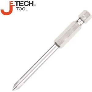 JeTECH Накрайник за отвертка - кръстат PH2, дълъг 50 мм , 10бр (Je AR4.5-50#2)
