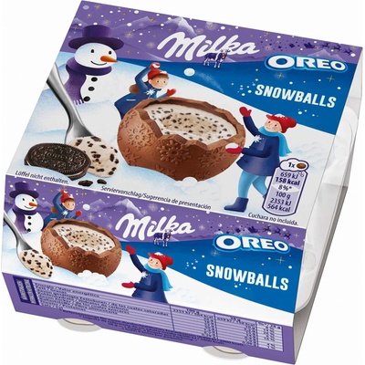 Milka snow balls OREO 4x28 g