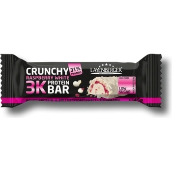 Layenberger 3K Protein Bar Crunchy - Rasperry White