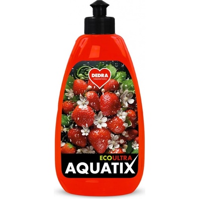 Dedra Rostlinný koncentrát na nádobí, LESNÍ JAHODY, ECOultra AQUATIX, 500 ml