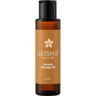 Geisha Sensual Massage Oil 200 ml vanilla