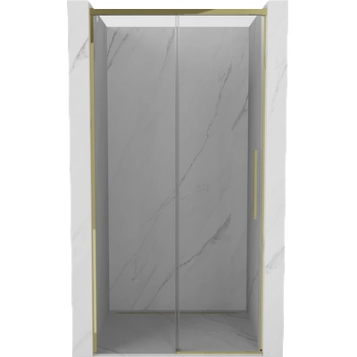 Mexen Rox плъзгаща се душ врата 105 см, прозрачна, златна - 8C2-105-000-50-00 (8C2-105-000-50-00)