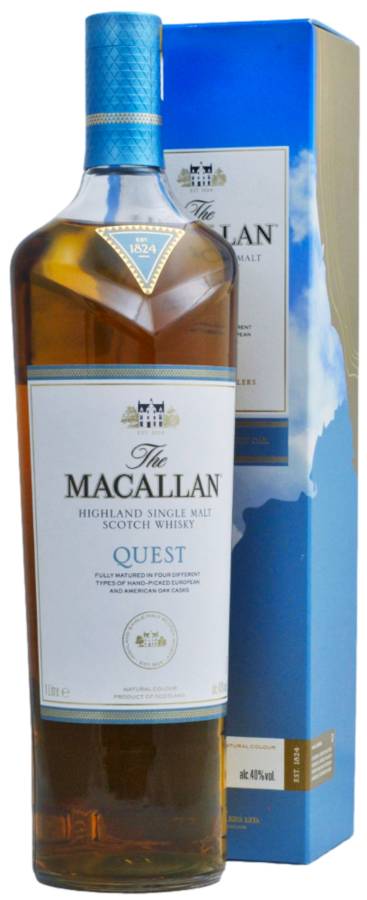 The Macallan Quest 40% 1 l (kartón) od 109 € - Heureka.sk