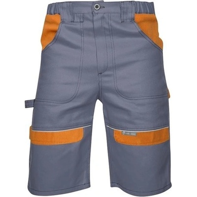 Ardon cool trend pánske montérkové šortky SIVO ORANŽOVÉ H8608