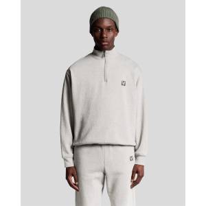 Lyle & Scott Блуза Lyle and Scott Loungewear 1/4 Zip Sweatshirt - Beige