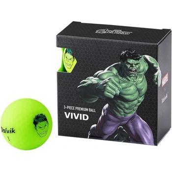 Volvik Marvel malé dárkové balení míčků - Hulk