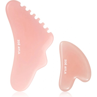 ZOË AYLA Face & Body Gua Sha Set масажно приспособление за лице и тяло