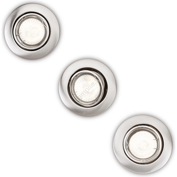 Philips 59243/17/E7 - К-кт 3x Лампа за вграждане 1xGU10/50W/230V (P1592)