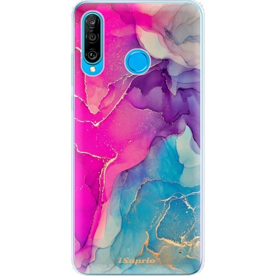 iSaprio Silikonové pouzdro iSaprio - Fialová Ink pro Huawei P30 Lite – Zbozi.Blesk.cz