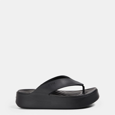 Crocs Джапанки Crocs Women's Platform Flip Flops - Black