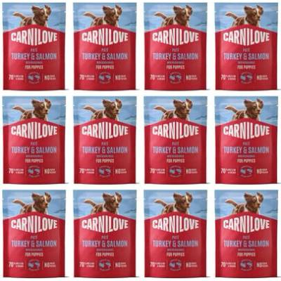 Carnilove Dog Pouch Turkey and Salmon Puppies 12 x 300 g
