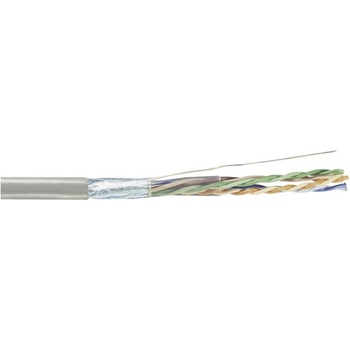 КАБЕЛ ftp cat 5e cca 24 pvc 4х2х24awg 0.511 СИВ (c0405010055)