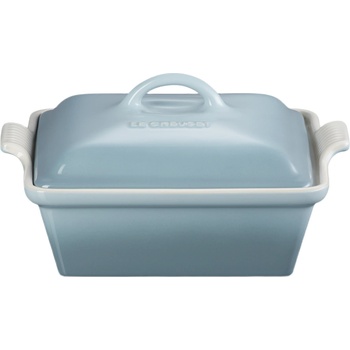 Le Creuset Heritage Форма за печене квадратна с капак 23 см, морска сол (71005257170080)