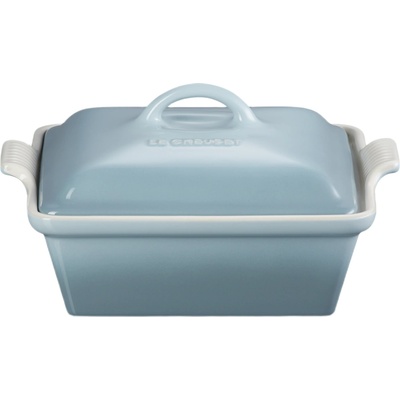 Le Creuset Heritage Форма за печене квадратна с капак 23 см, морска сол (71005257170080)