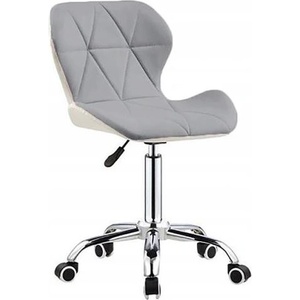 Bestent Кожен офис стол White - Light Grey (SKY74A Bialo szare)