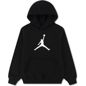 Air Jordan Суичър Air Jordan Kids Jumbo Jumpman Cotton Over the Head Hoodie - Black