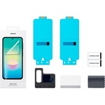 Samsung A27 5G SAMSUNG защитно фолио за екран, 2 бр. кърпички за почистване + допълнителна рамка, ПРОЗРАЧНО EF-UA276CTEGWW (EF-UA276CTEGWW)
