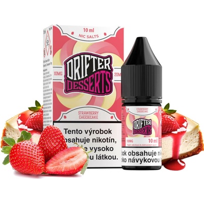 Juice Sauz Drifter Desserts Salt Strawberry Cheesecake 10 ml 20 mg